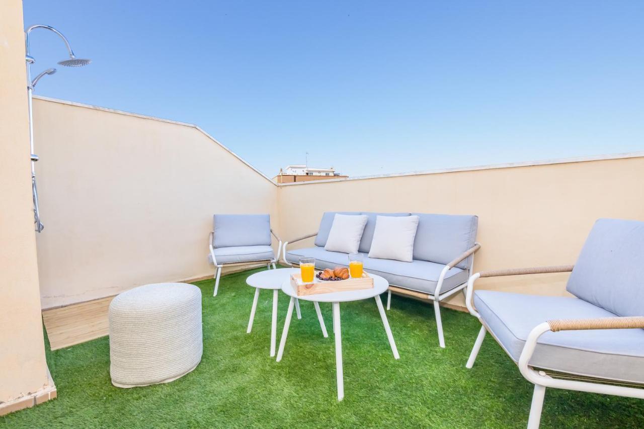 Апартаменты Exclusivo Duplex Carrera Малага Экстерьер фото